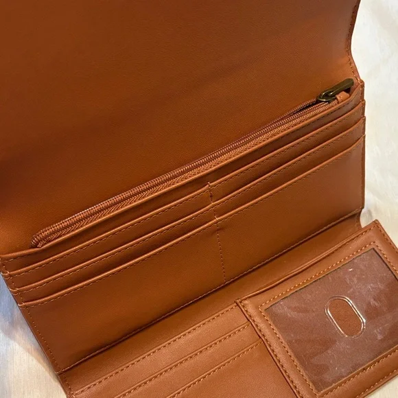 Universal Thread Brown Faux Leather Wallet - Picture 5 of 5